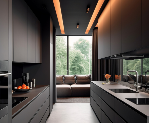 Parallel Shaped Kitchen